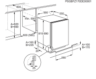 Zamrażarka do zabudowy Electrolux LYB2AE82S 81,9cm 39dB 7kg/24h Zawiasy Ślizgowe 95L - 1475674 - zdjęcie 2